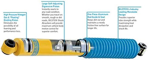 Bilstein Monotube Shock Absorber 4600 Series 24-197656