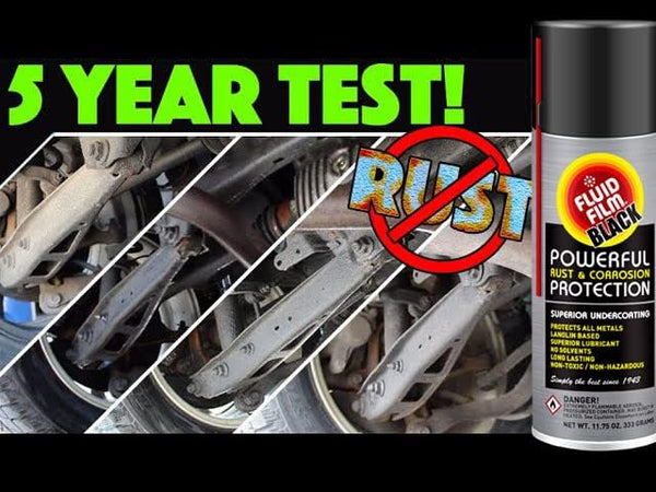 Fluid Film Car Undercoat Paint Fluid Film Black Oz Pack Of Rust