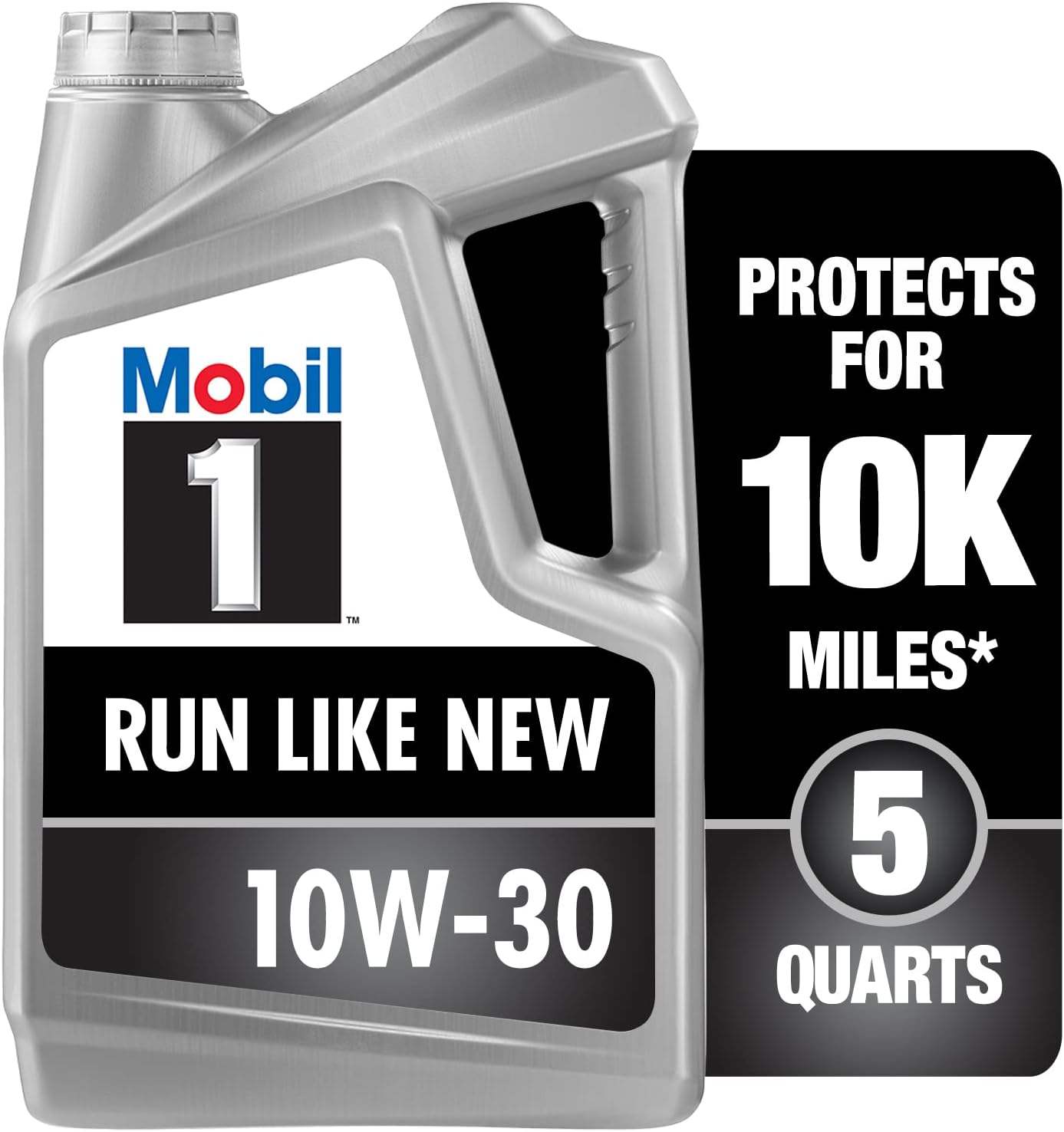 Mobil 1 SAE 10W30 Synthetic Oil 122326 5 Quarts