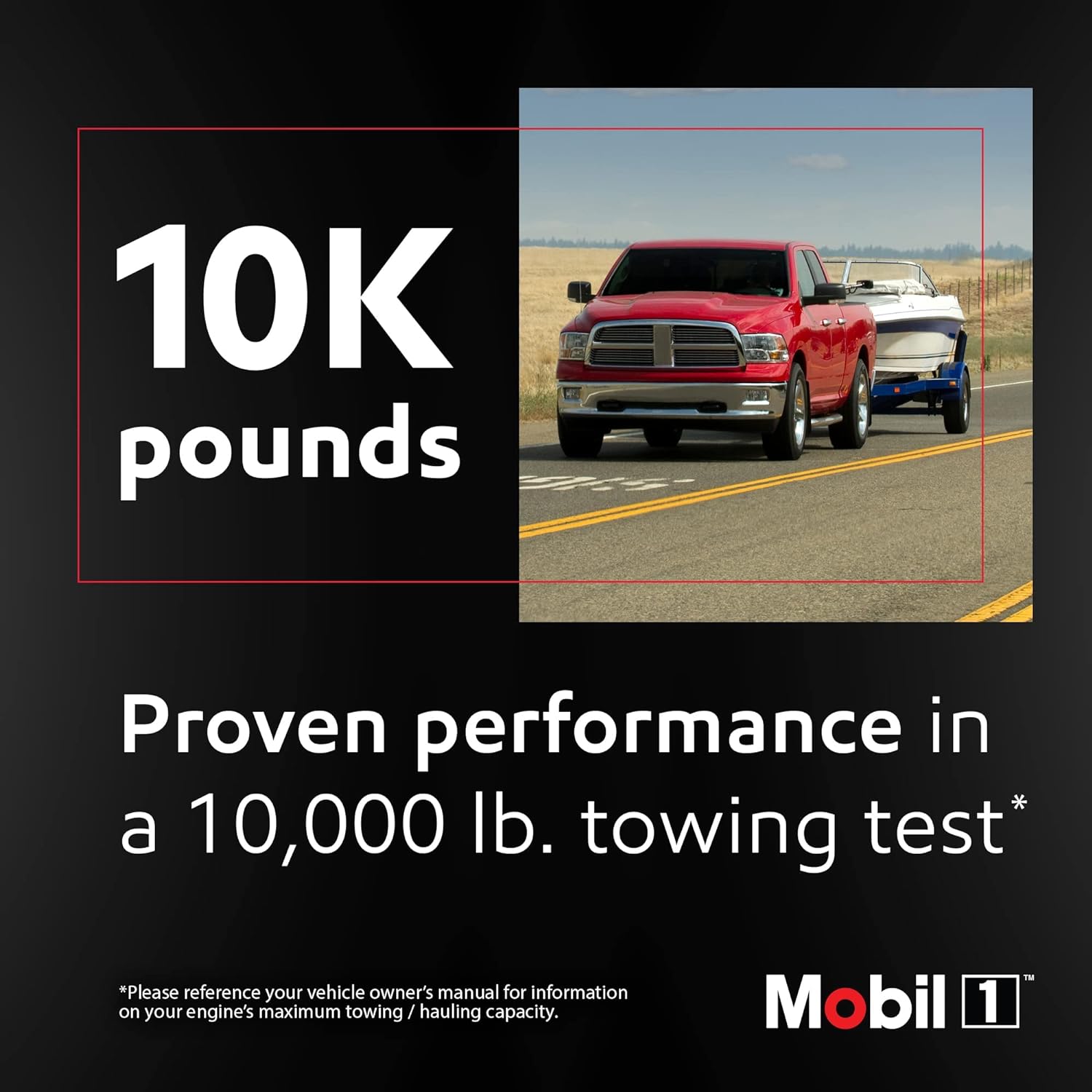 Mobil 1 Truck & SUV Full Synthetic Motor Oil 124596 - 5 Quart