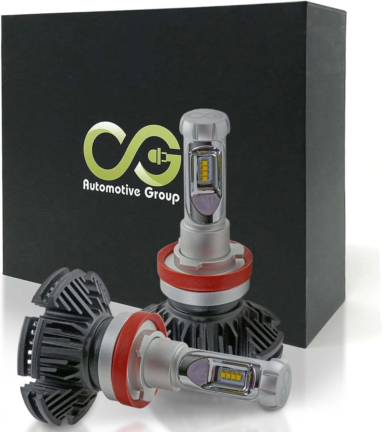 CG Automotive Workhorse H11 LED Headlight bulb- Premium Long-Lasting LED Headlight bulbs Error-Free DashTech | CANBUS+DRL | Improved Road Visibility & Safety | Exceptional Brightness | 2 Yr Warranty