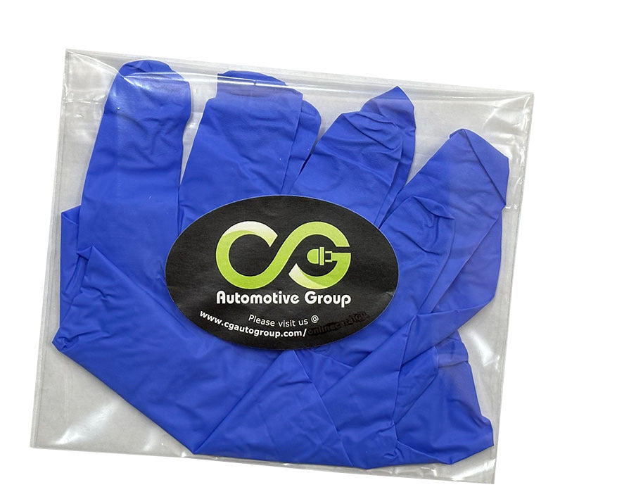 Permatex Silicone RTV Gasket Maker Ultra Black 82180 3.35Oz - Pack of 3 with Biodegradable Disposable Gloves Bundle (5 Items)