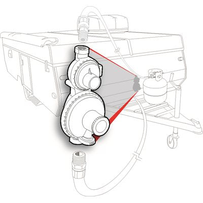 CAMCO 2 STAGE REGULATOR VERTICLE