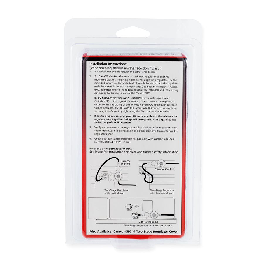 CAMCO 2 STAGE REGULATOR VERTICLE