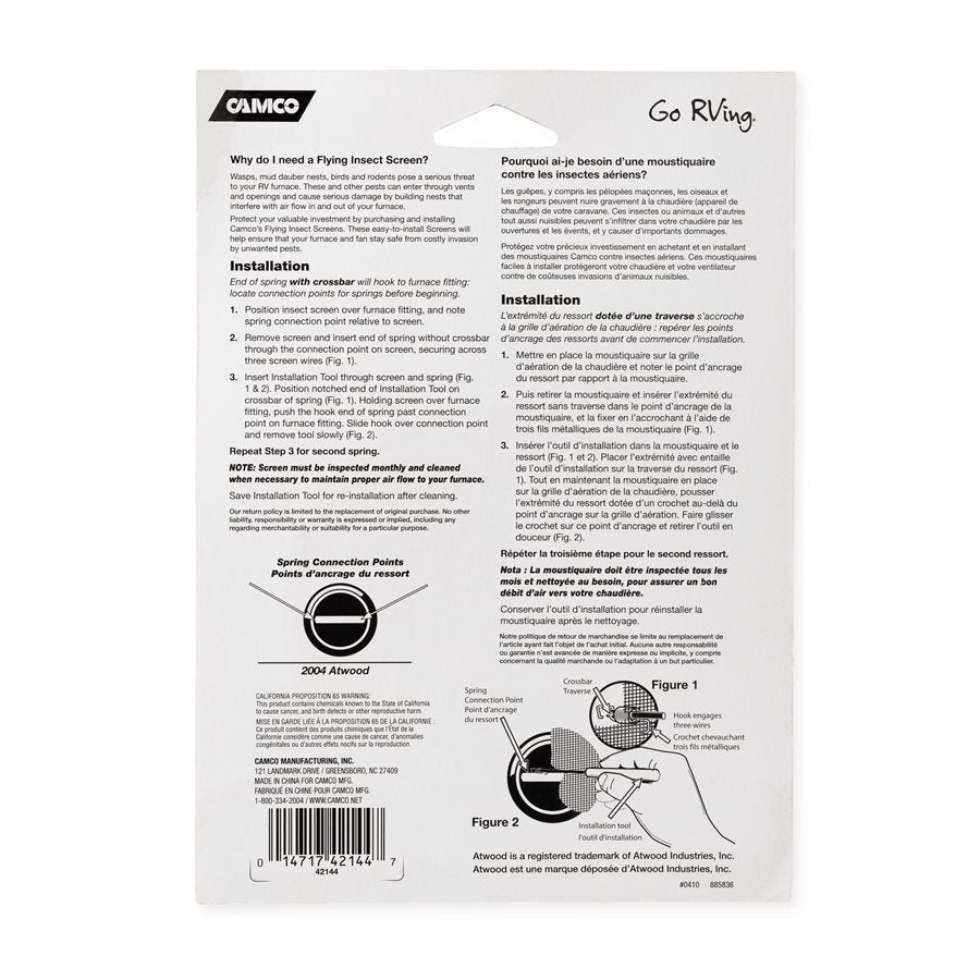 Camco 42144 Insect Screen Fur500