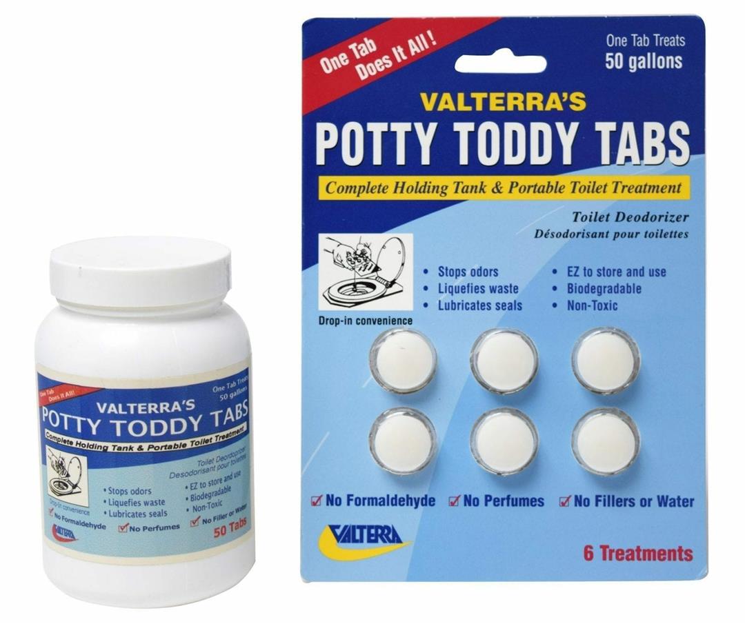 Valterra Q5000VP Potty Toddy Tabs Waste Holding Tank Treatment