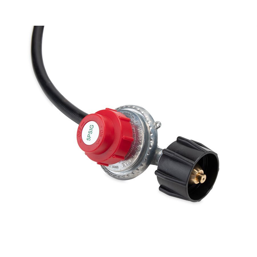 CAMCO 58041 CAMPFIRE, PORTABLE, W/ 8FT HOSE AND REGULATOR, 14.5IN DIA