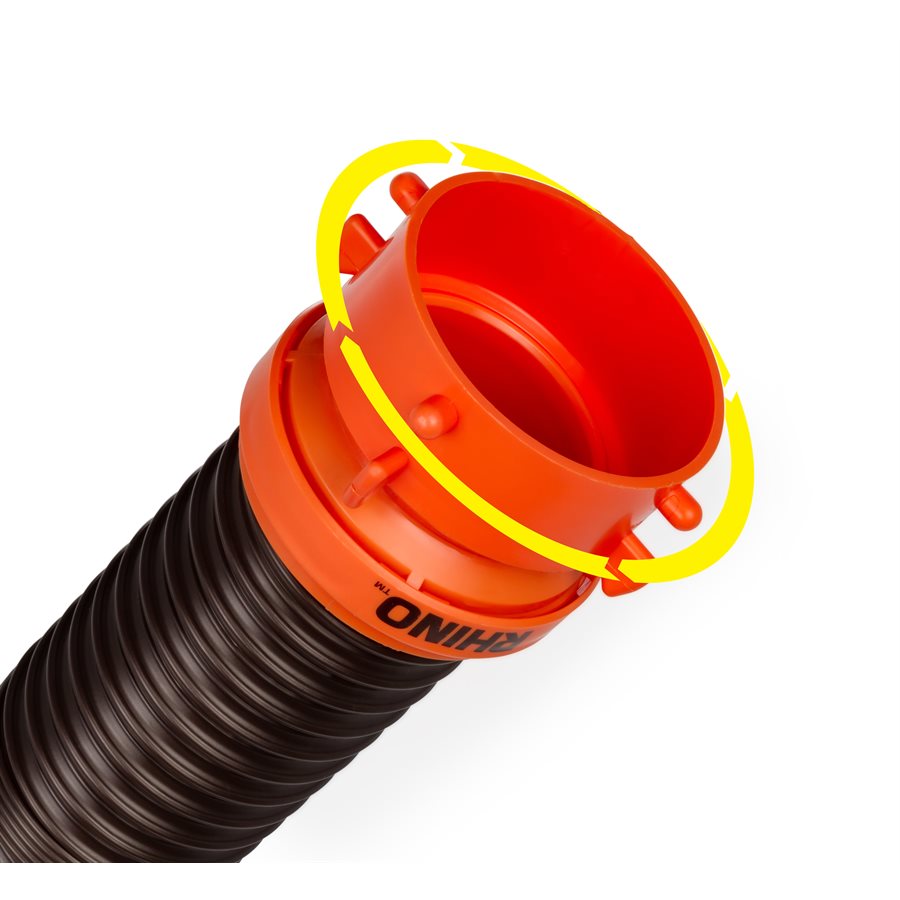 RHINOFLEX 5FT EXTENSION W/SWIVEL BAYONET & SWIVEL LUG
