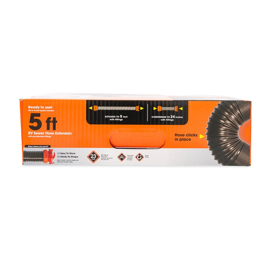 RHINOFLEX 5FT EXTENSION W/SWIVEL BAYONET & SWIVEL LUG