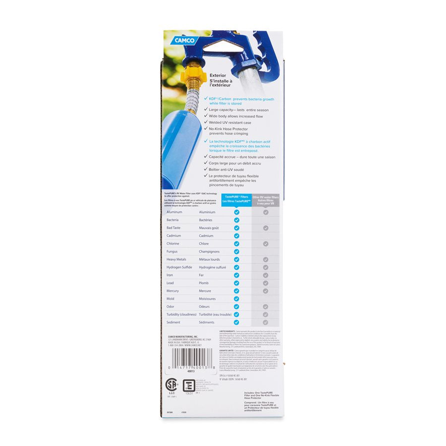 Camco 40013 TASTEPURE WATER FILTER