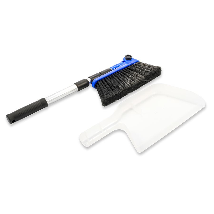 RV BROOM & DUSTPAN
