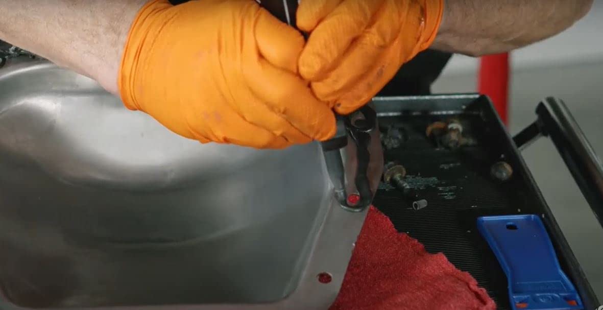 Permatex Silicone RTV Gasket Maker Ultra Black 82180 3.35Oz - Pack of 3 with Biodegradable Disposable Gloves Bundle (5 Items)