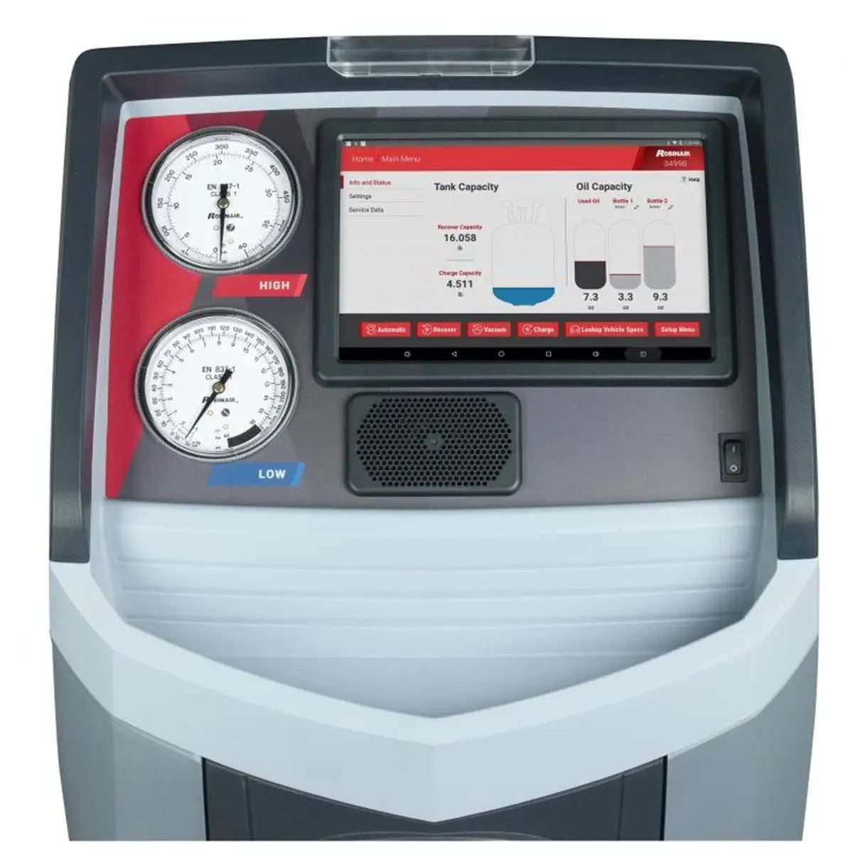 Robinair WIFI AC RRR Machine R-134a