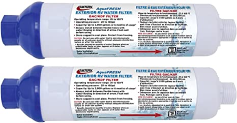 INLINE WATER FILTER, 2 PACK