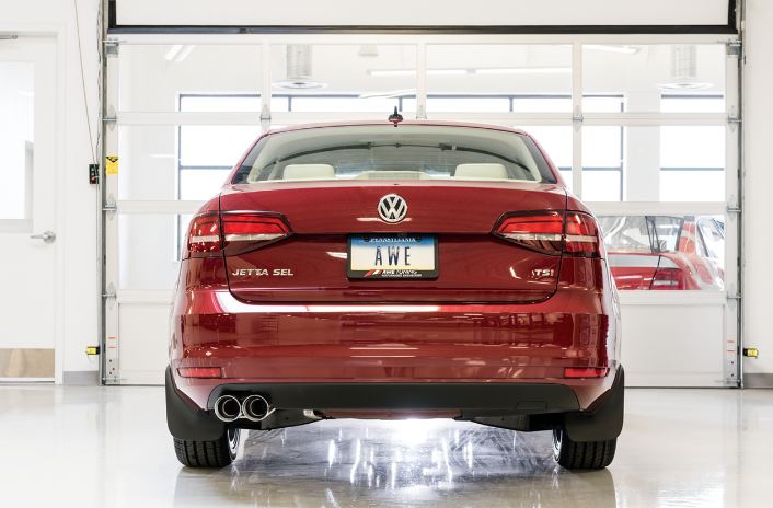 AWE Tuning Touring Edition Exhaust - Polis for Volkswagen Jetta