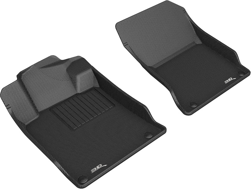 3D KAGU FLOOR MAT 1ST ROW BLACK