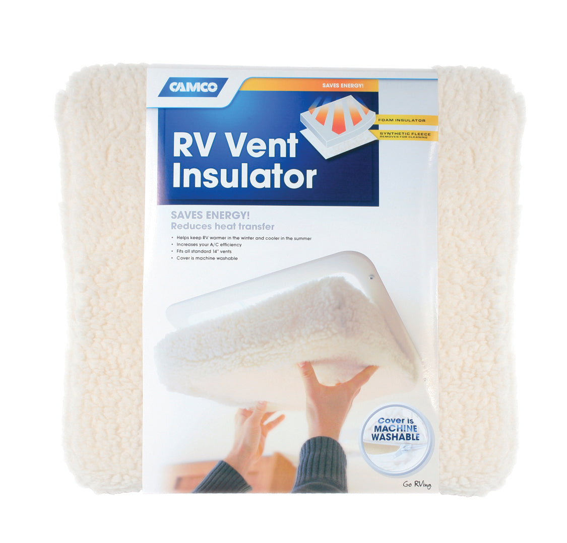 Camco 45195 14'X14' VENT INSULATOR WITH REMOVABLE COVER
