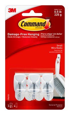 COMMAND SMALL WIRE HOOKS