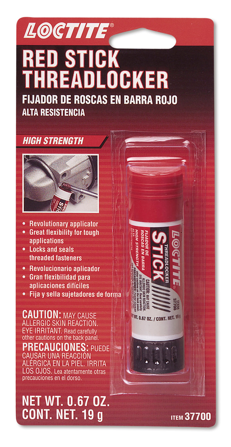 RED THREADLOCKER STICK - HIGH STREN