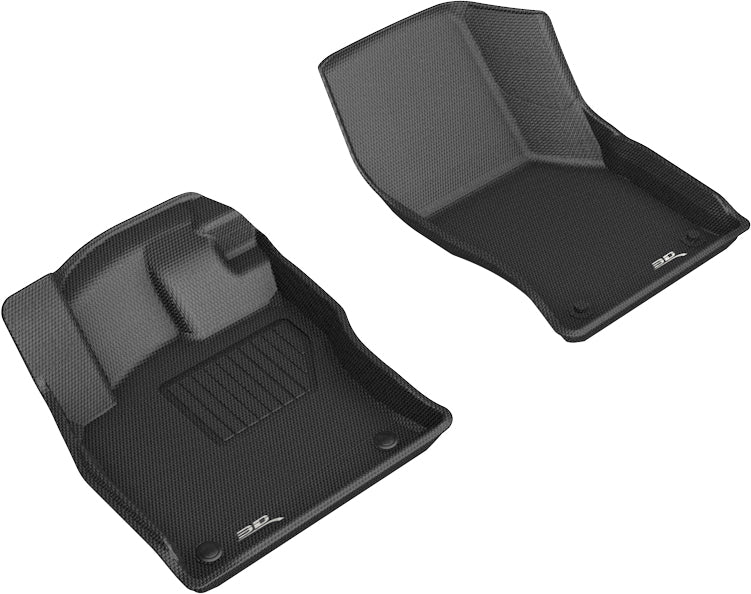 3D KAGU FLOOR MAT 1ST ROW BLACK