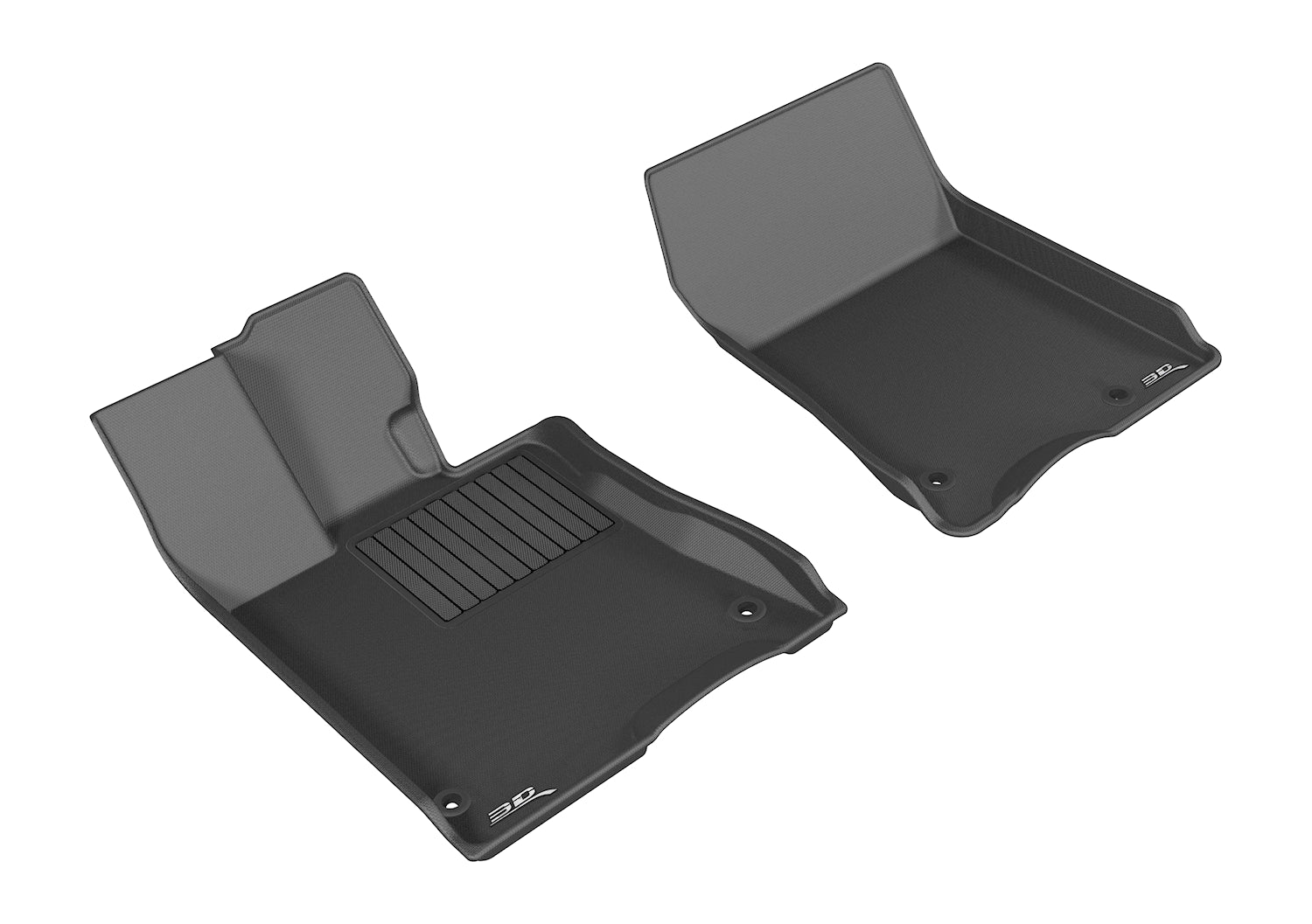 3D KAGU FLOOR MAT 1ST ROW BLACK