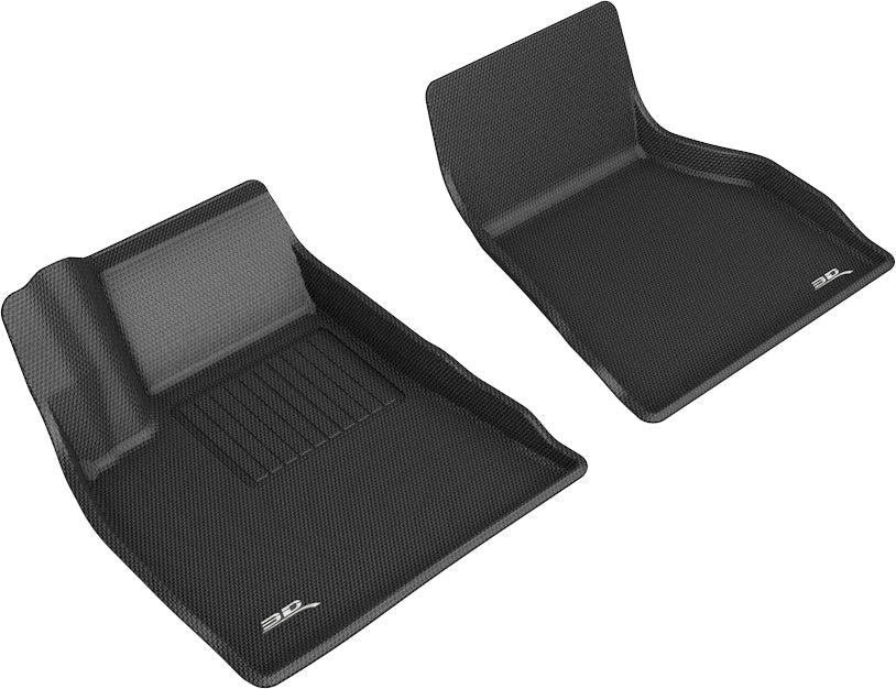 3D KAGU FLOOR MAT 1ST ROW BLACK