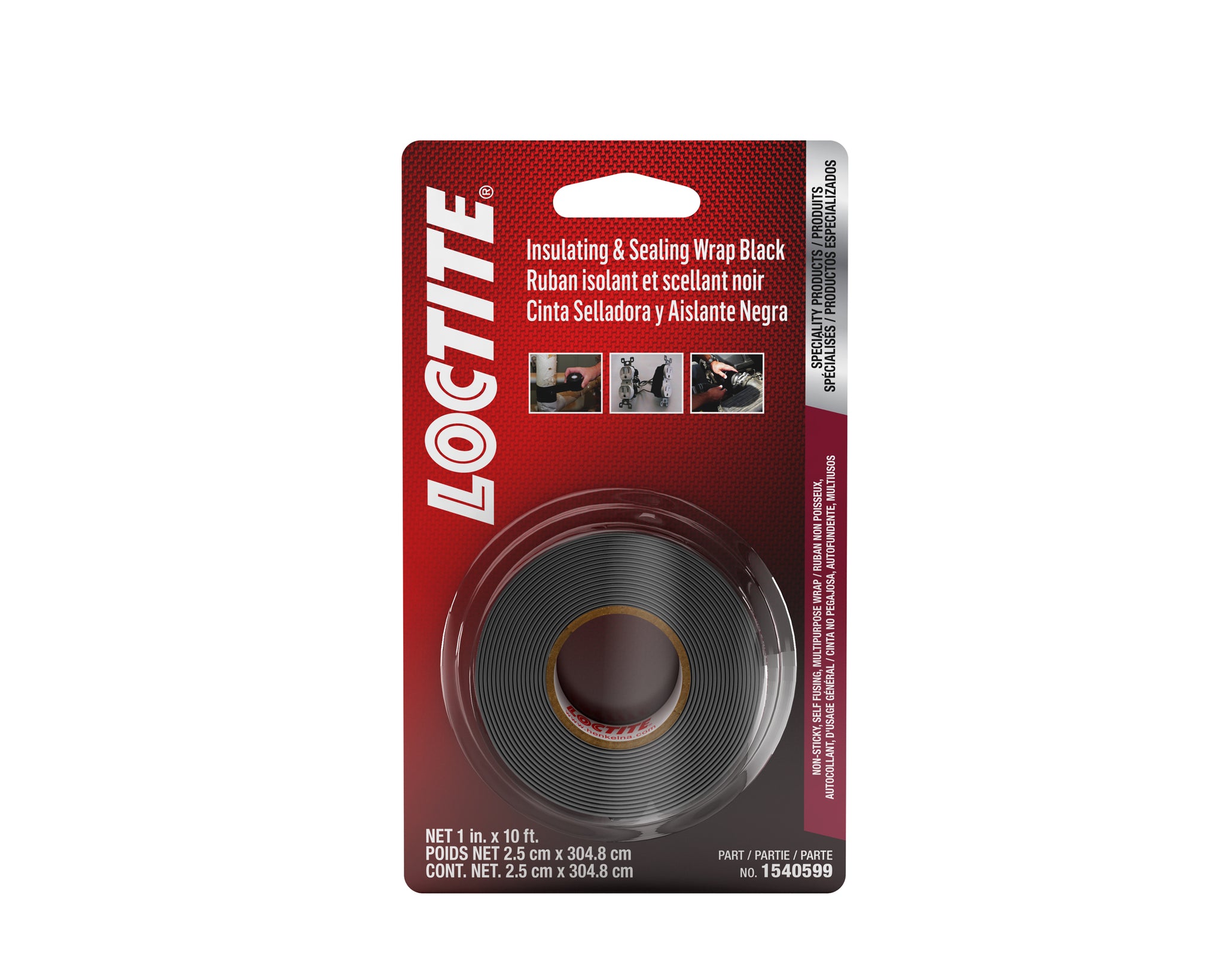 INSULATING & SEALING WRAP - BLACK