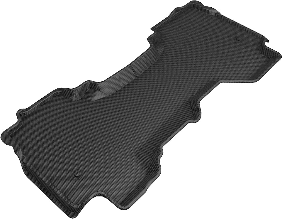 3D KAGU FLOOR MAT 2ND ROW BLACK