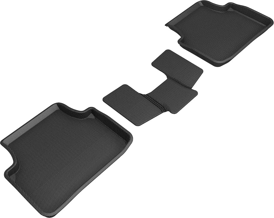 3D KAGU FLOOR MAT 2ND ROW BLACK