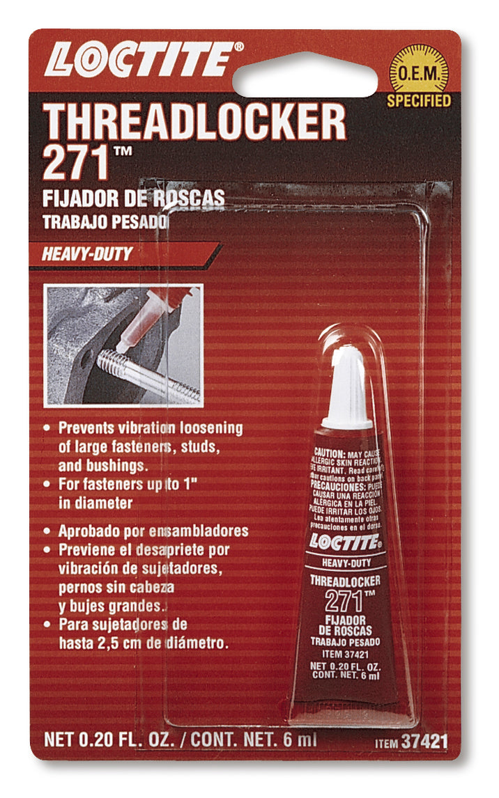 THREADLOCKER 271 - HEAVY DUTY/RED