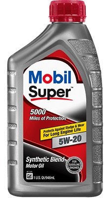 MOBIL SUPER 5W-20 6X1QT.