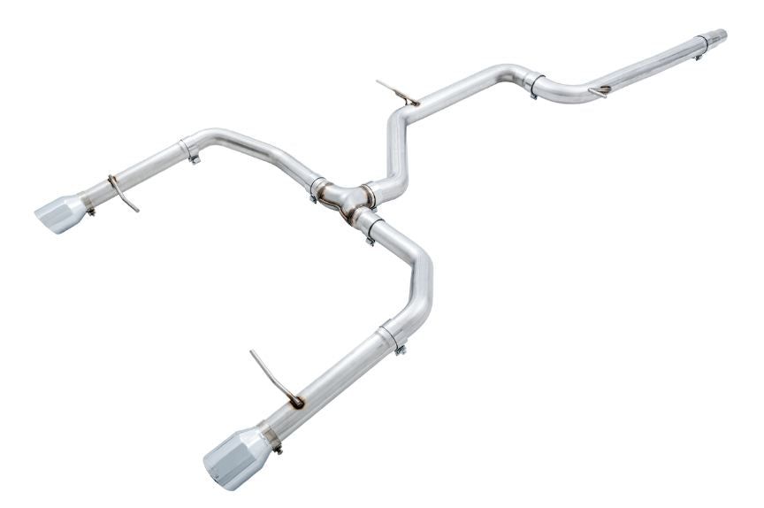 AWE Tuning Track Edition Exhaust Nonresonated For Volkswagen Jetta