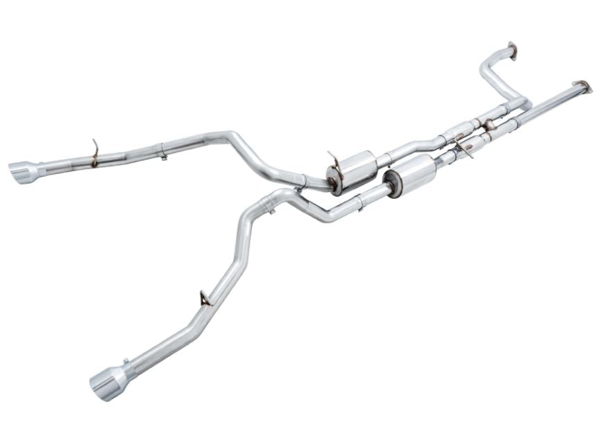 AWE Tuning 0Fg Catback Ram Trx - Chrome Ti For Ram 1500- New Model