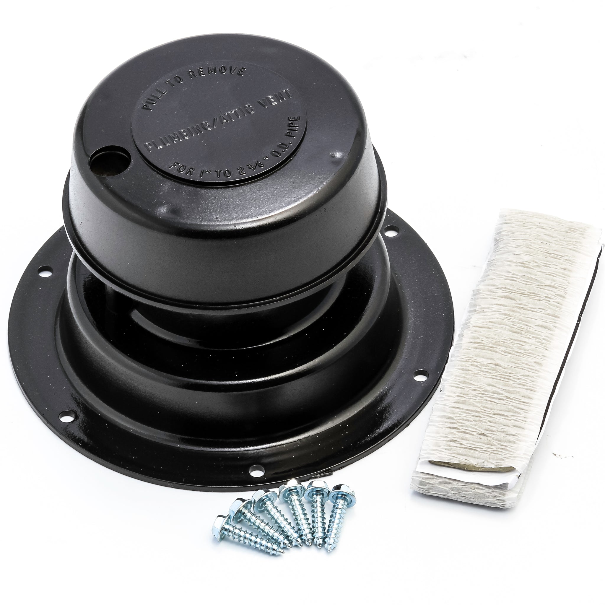 Plumbing Vent Kit Black
