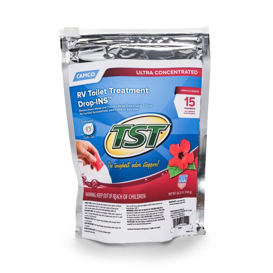 CAMCO 41600 TST HIBISCUS BREEZE DROP-INS, 15/BAG (E)