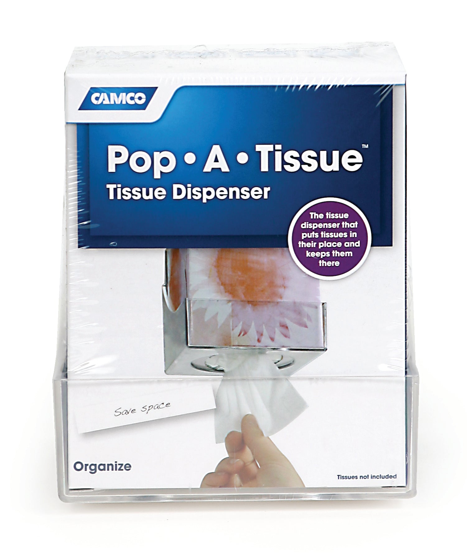 POP-A-TISSUE CLEAR