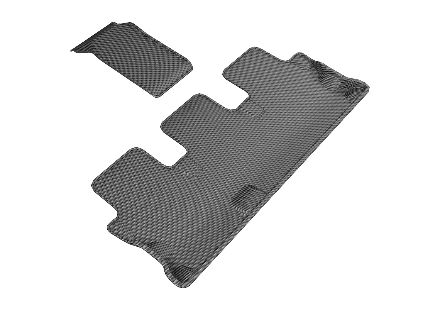 3D KAGU FLOOR MAT 3RD ROW BLACK