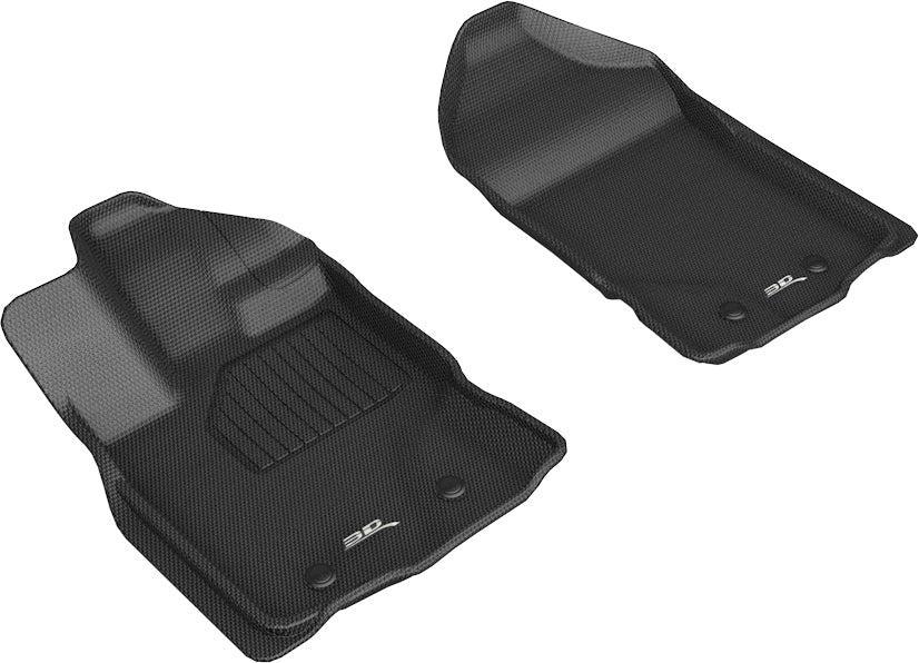 3D KAGU FLOOR MAT 1ST ROW BLACK