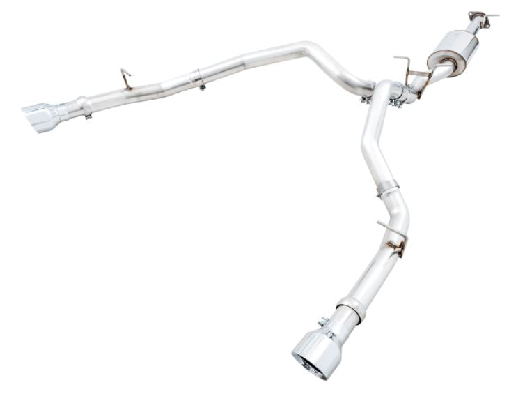 AWE Tuning 0Fg Dual Rear Exit Catback Exhaust For Ram 1500- New Model