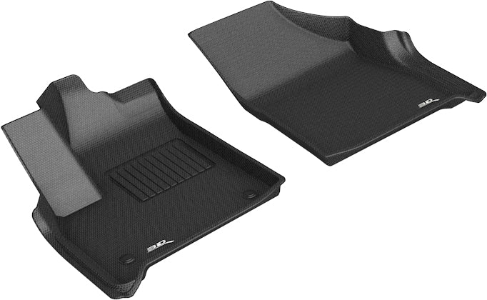 3D KAGU FLOOR MAT 1ST ROW BLACK