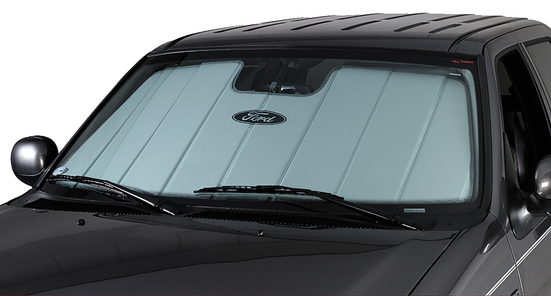 Covercraft Uvs100 Custom Sunscreen With Ford O for Ford F-150