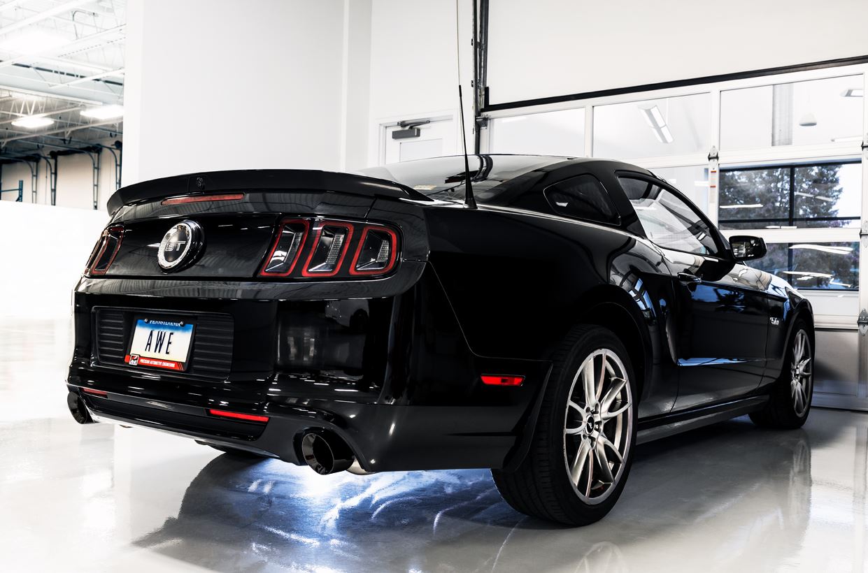 AWE Tuning Track Edition Axleback Exhaust For Ford Mustang