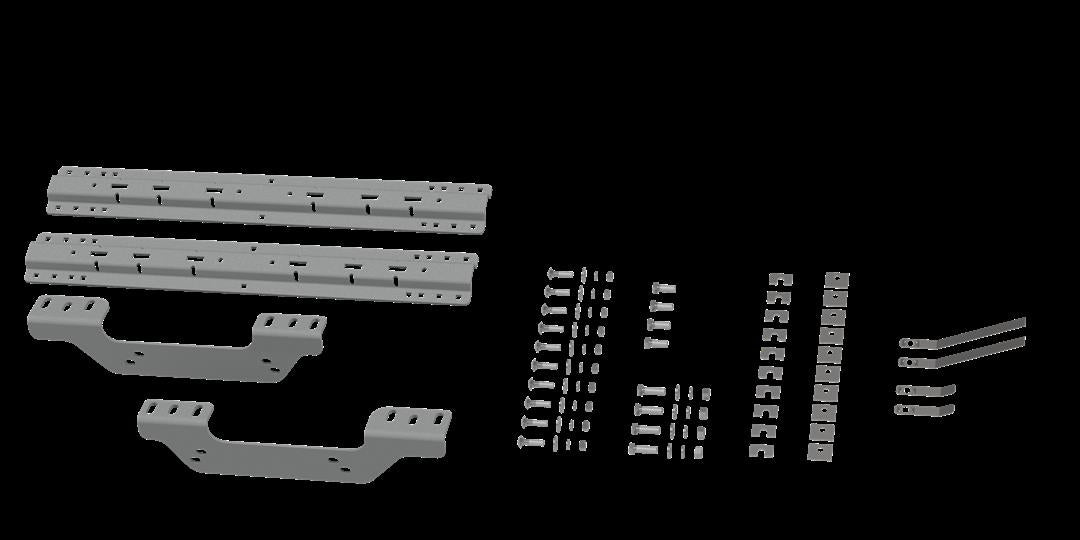 QUCK FIT CUSTOM BRACKET & RAIL KIT