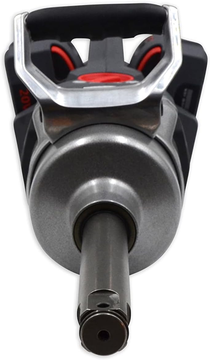 Ingersoll Rand W9691-K2E 1" 20V Cordless Impact Wrench 2 Battery Kit, 6" Ext Anvil, 3000 ft-lb Torque, Friction Ring-Thru-hole Retainer, D-Handle