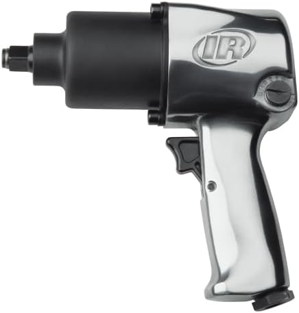Ingersoll Rand 231C 1/2" Air Impact Wrench, Super Duty, 600 ft-lb Torque, Friction Ring Retainer, Pistol