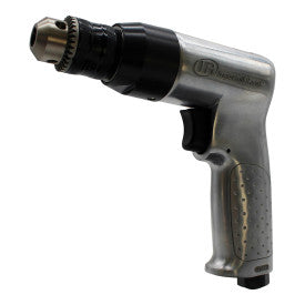 Ingersoll Rand 7802A 3/8" Keyed Chuck Air Drill, 2000 RPM, 0.5 HP, 44in-lb Torque, Pistol
