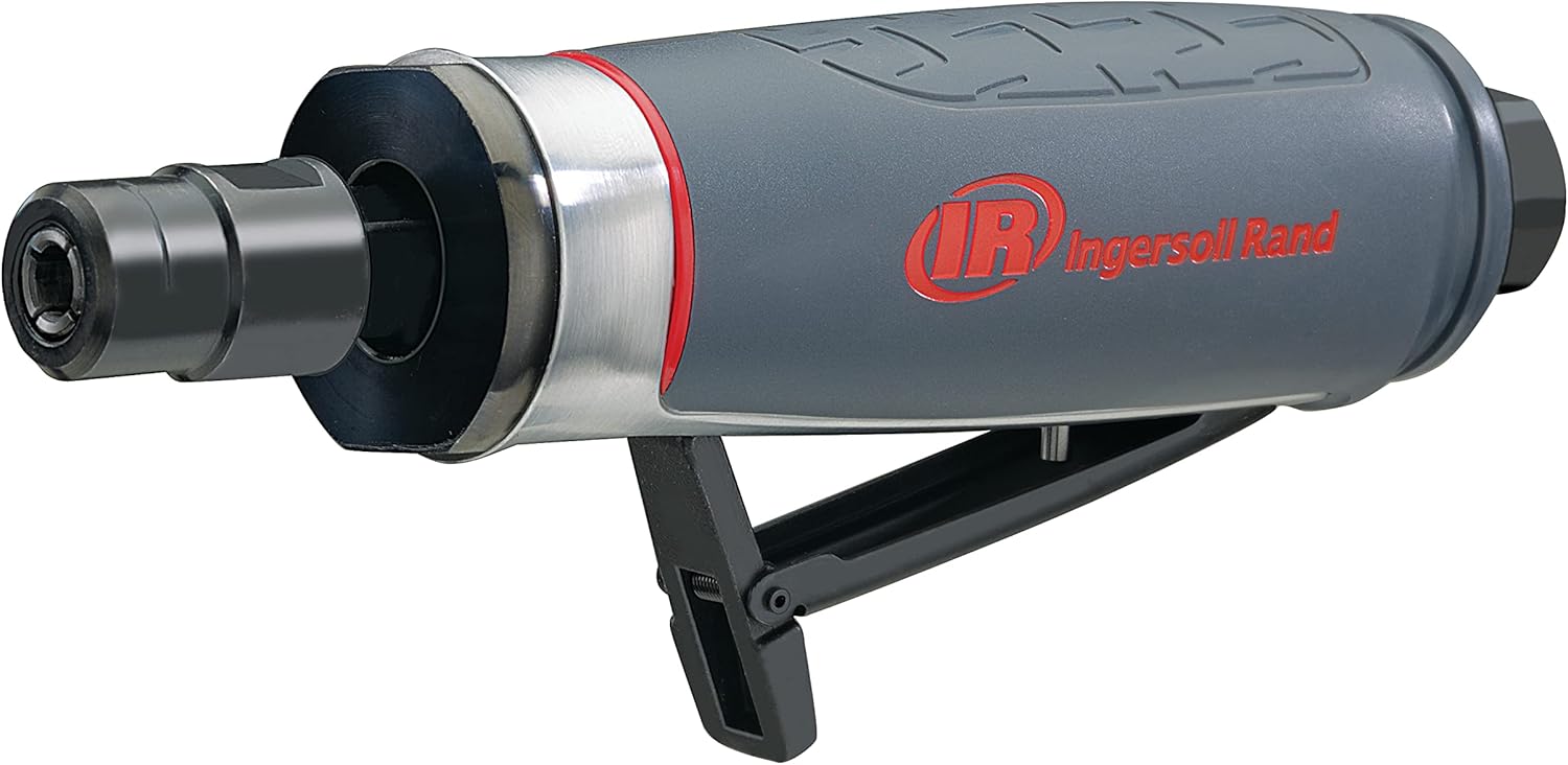 Ingersoll Rand 5108MAX Air Die Grinder, 25,000 RPM, 0.4 HP, 1/4" Collet, Rear Exhaust