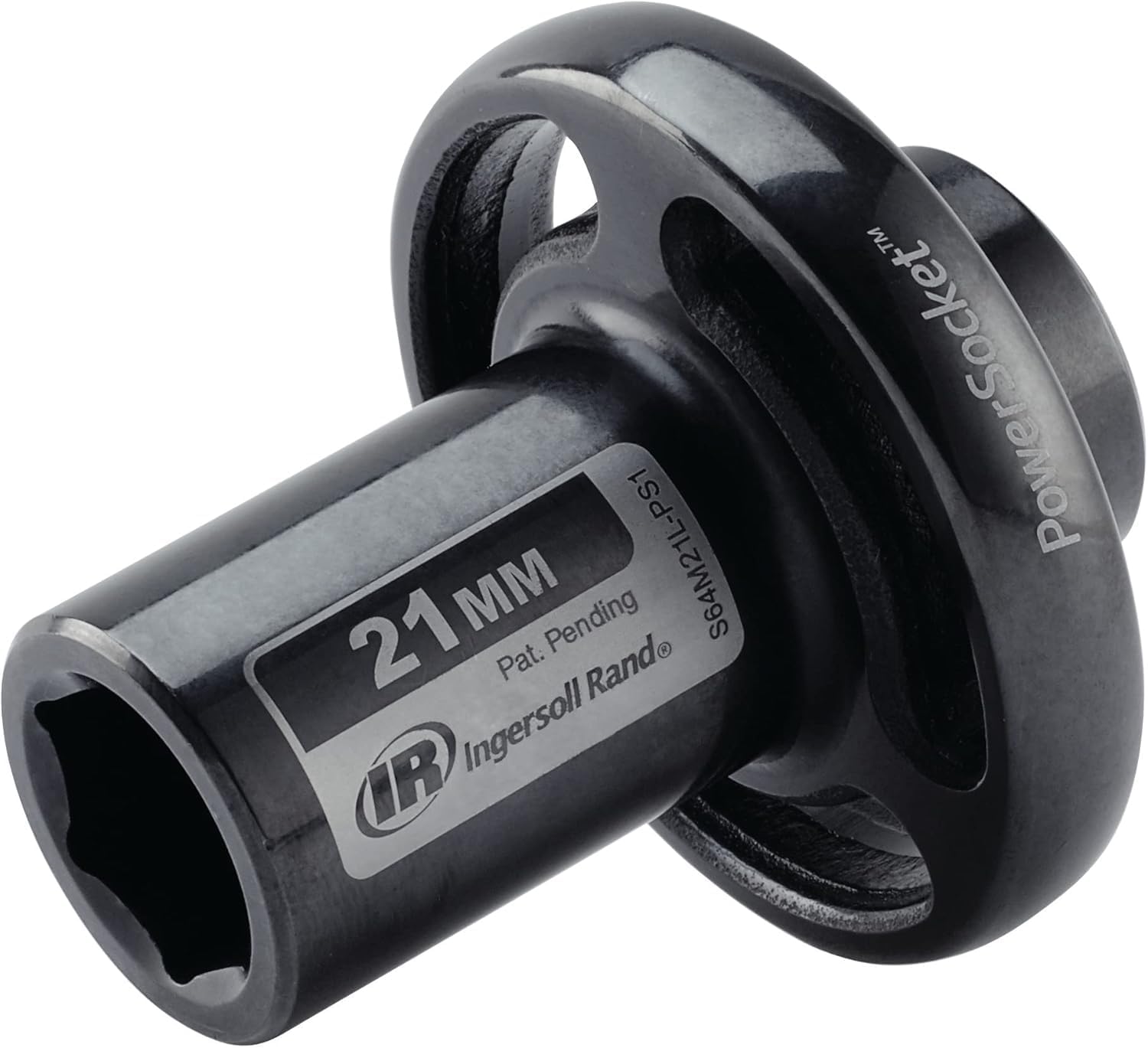 Ingersoll Rand S64M21L-PS1 21mm Hex Metric Deep PowerSocket for Ingersoll Rand 1/2in Drive Tool