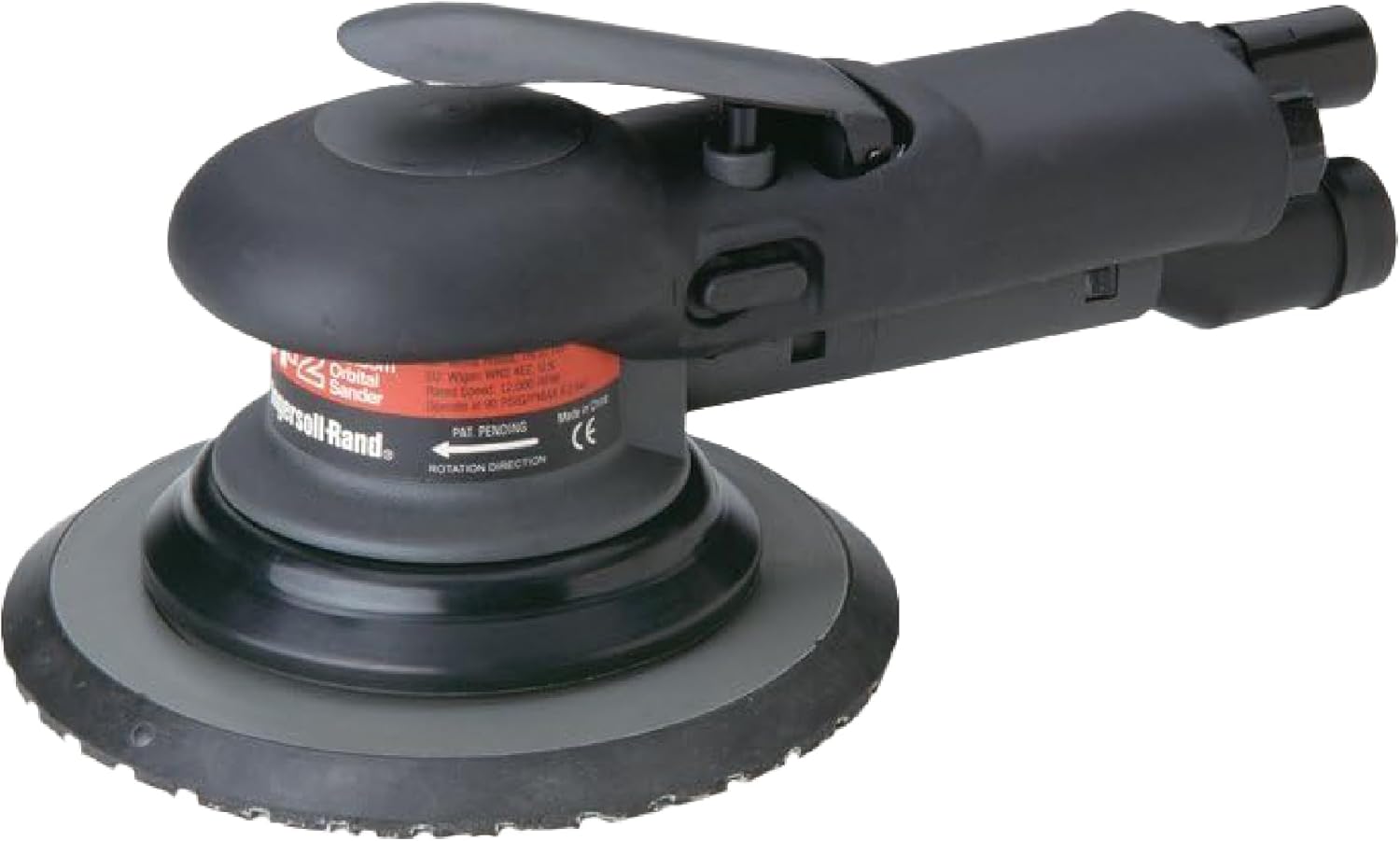 Ingersoll Rand 4151 Random Orbital Air Sander, 3/16" Orbit, 6" Vinyl Pad, 12,000 RPM, 0.2 HP