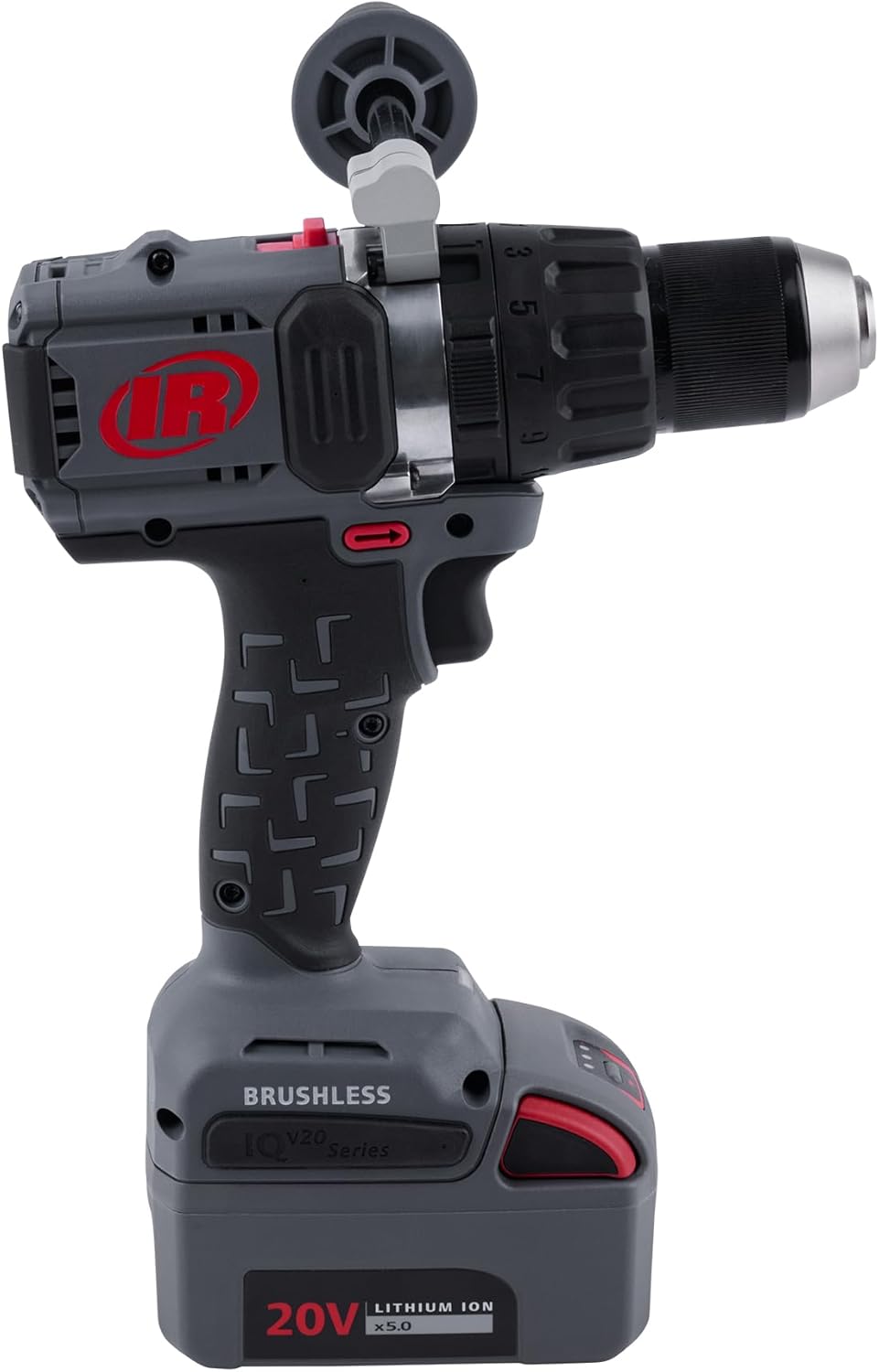 Ingersoll Rand D5241-K22 1/2" 20V Cordless Hammer Drill 2 Battery Kit, 1100 in-lb Torque, Keyless Chuck, Pistol Grip